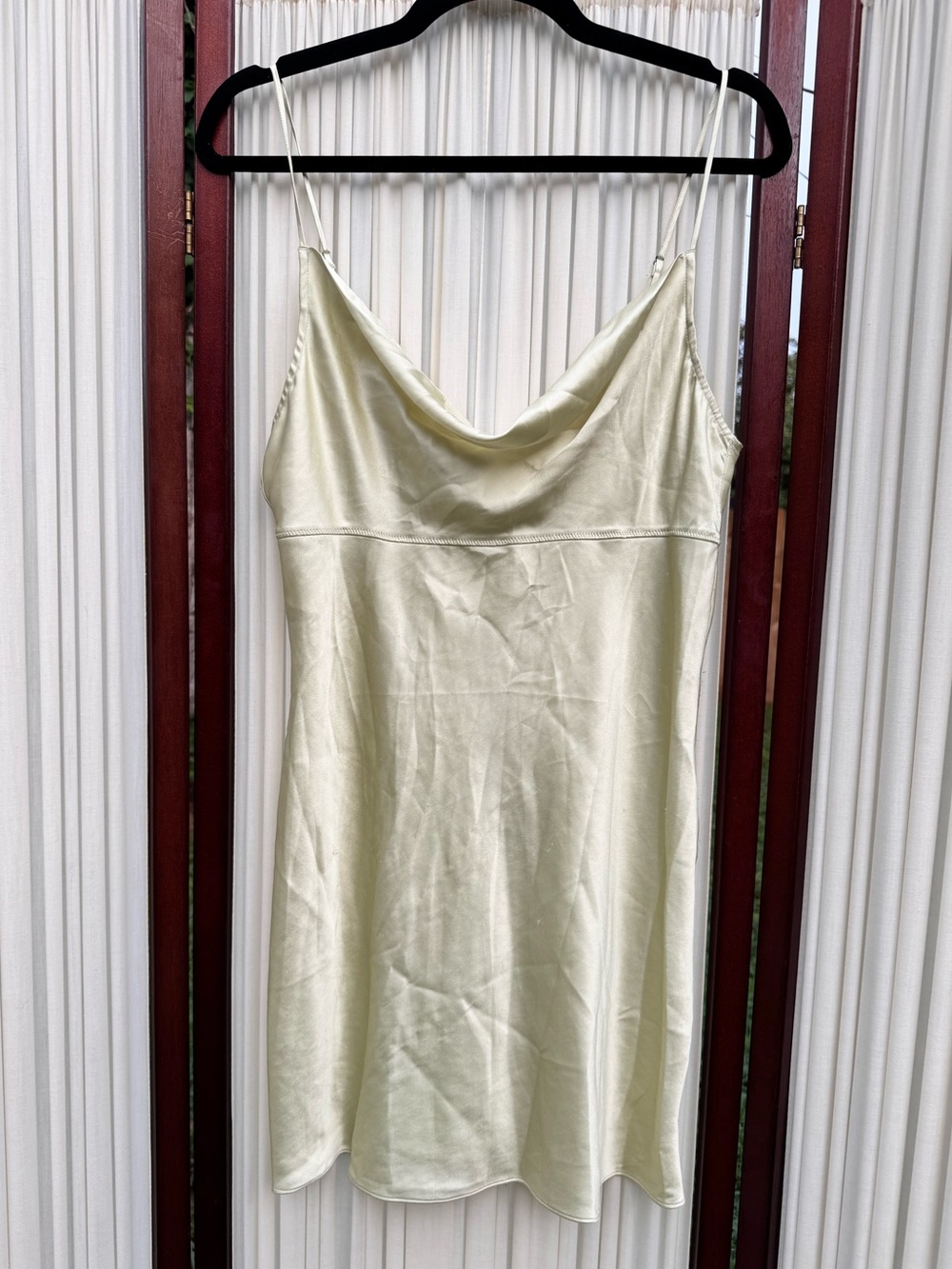 Vintage Y2K Victoria's Secret Cowl Neck Satin Slip